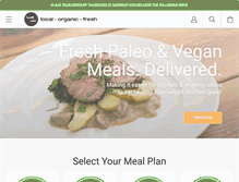 Tablet Screenshot of myfoodsmith.com